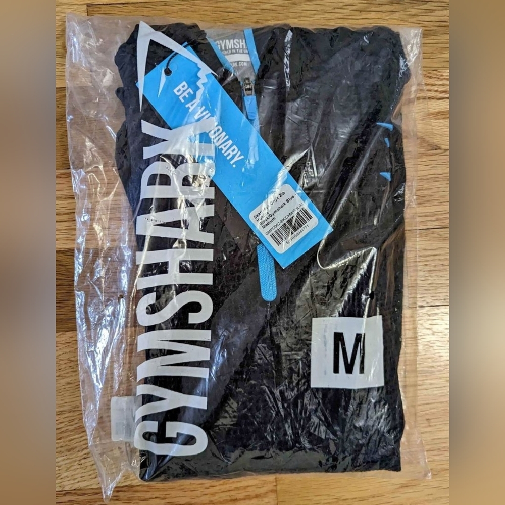 New Mens Gymshark Onyx Hoodie